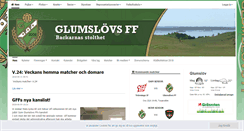 Desktop Screenshot of glumslovsff.se